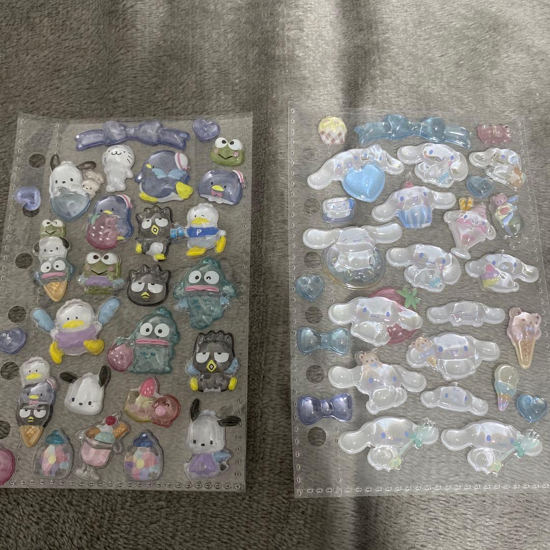シール帳　完成品　ボンボンドロップシール 正規品 バインダー3個付き
