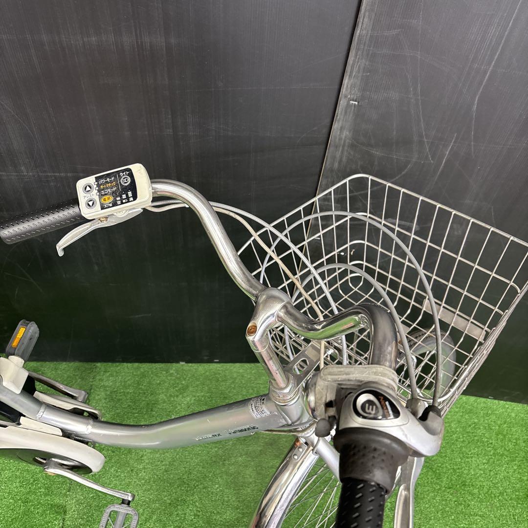 電動自転車 Panasonic Lithium vivi NX シルバー　63★
