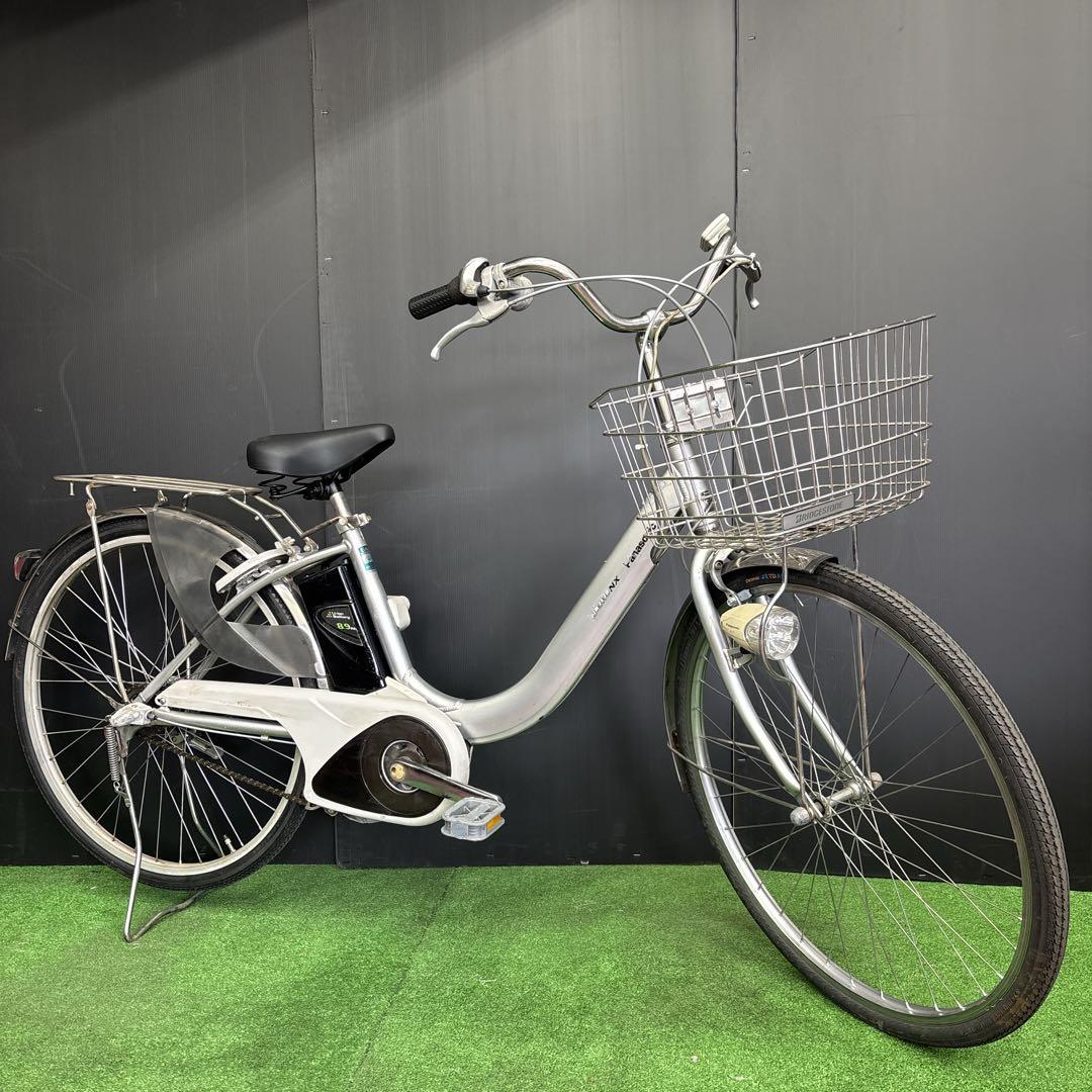 電動自転車 Panasonic Lithium vivi NX シルバー　63★