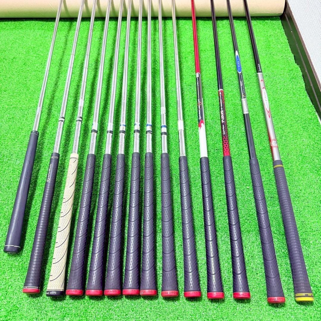 TaylorMade フルセット 14本 rac アイアン 純正キャディバッグ付