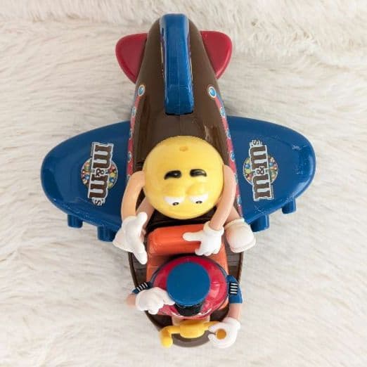 レア✨ ヴィンテージ m&m's 飛行機型ディスペンサー エムアンドエムズ