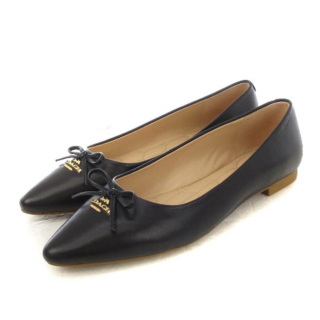 COACH ANNABEL LEATHER BALLET フラットシューズ