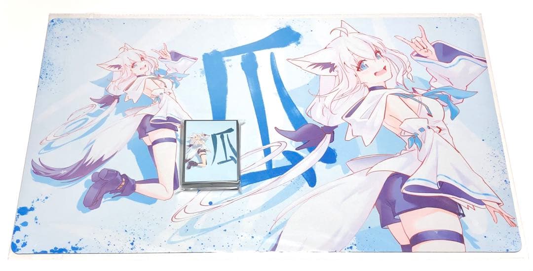 ホロライブ 白上フブキ 狐 スリーブ プレイマット セット hololive j
