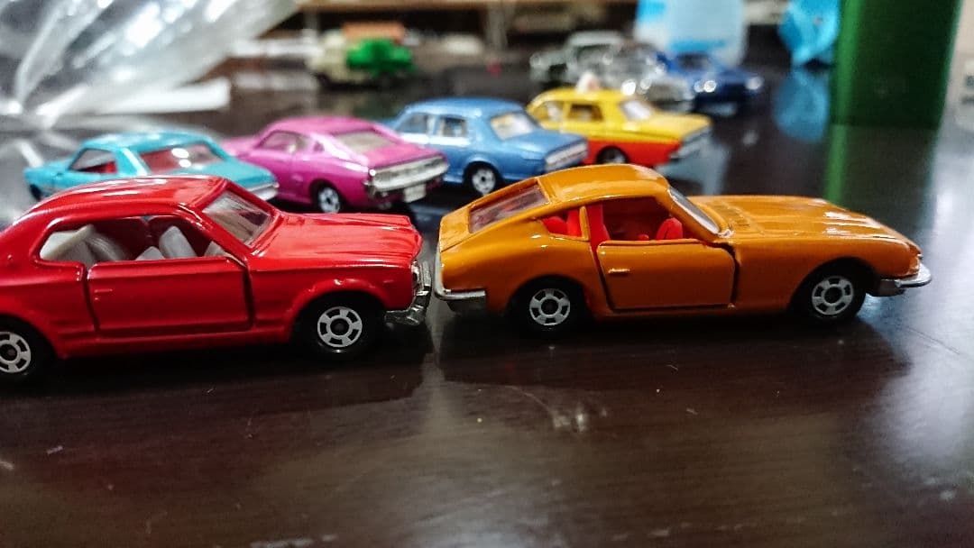 美品のトミカ 復刻版7台セットミニカーセリカブルーバードSSS昭和レトロ名車