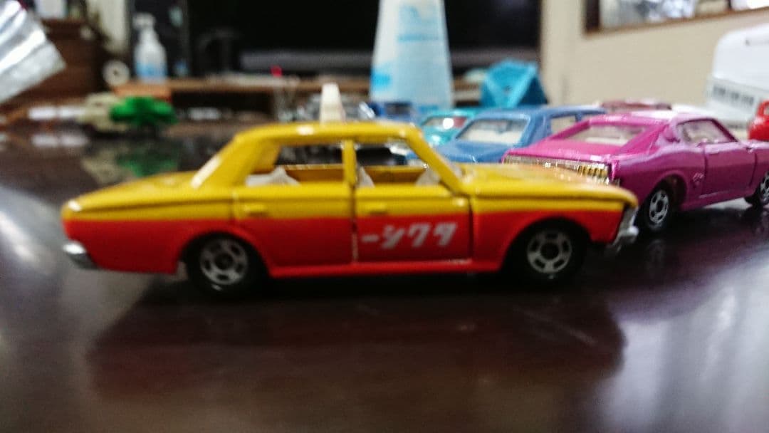 美品のトミカ 復刻版7台セットミニカーセリカブルーバードSSS昭和レトロ名車