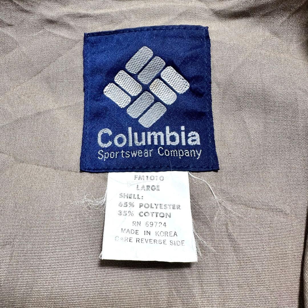90's Columbia コロンビア フィッシングベスト 釣り 紺タグ