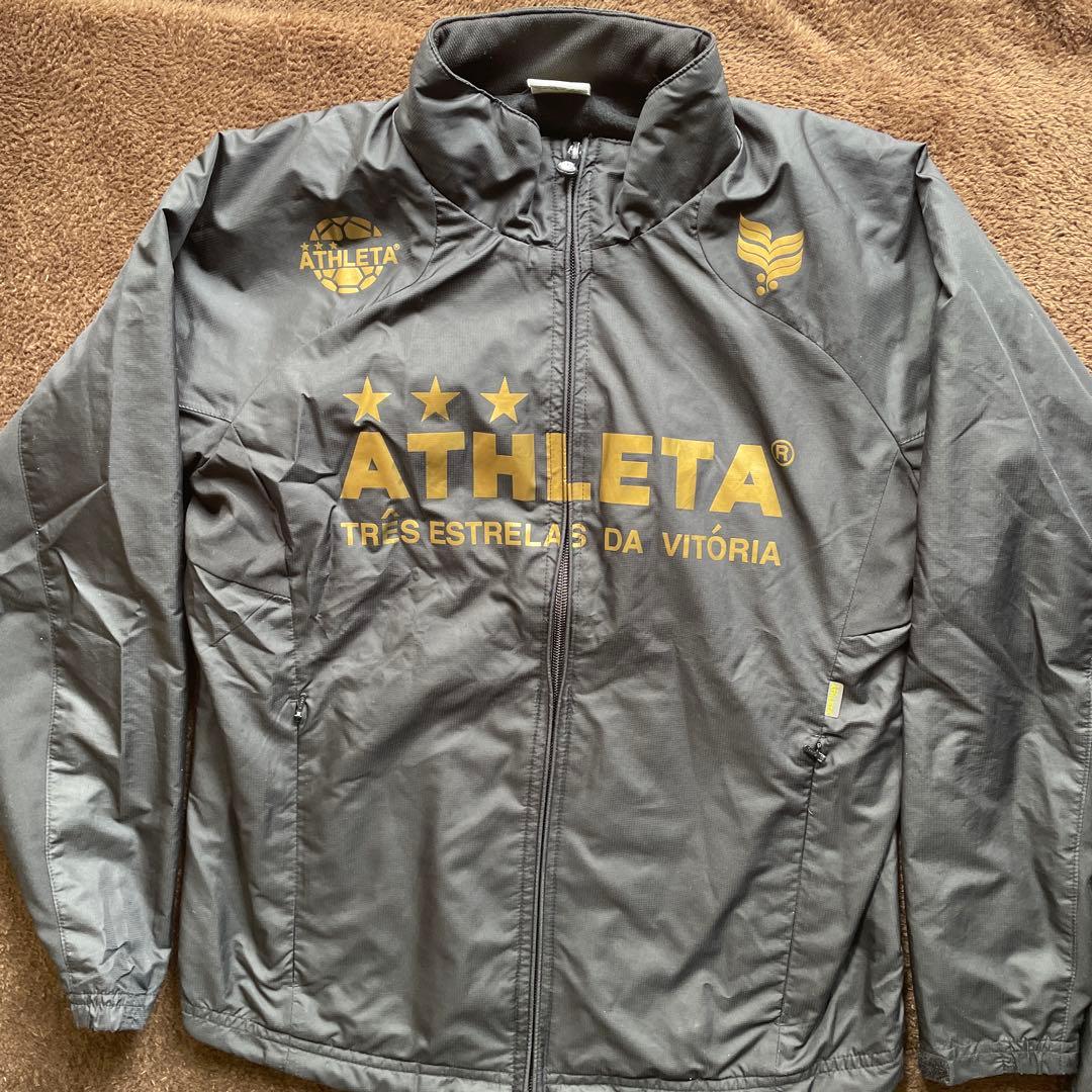 ATHLETA ピステ・ウィンドブレーカー グレー　上下　150cm 美品