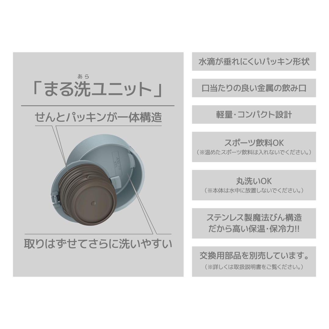 【新品未開封】サーモス 水筒 真空断熱ケータイマグ600ml×3本　食洗機ok
