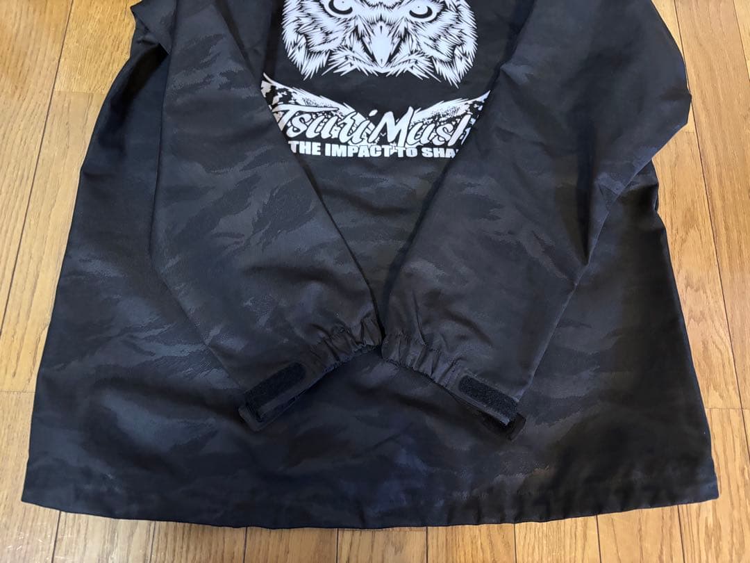 Tsuiri Musha 釣武者フクロウジャケット タイガーブラックL