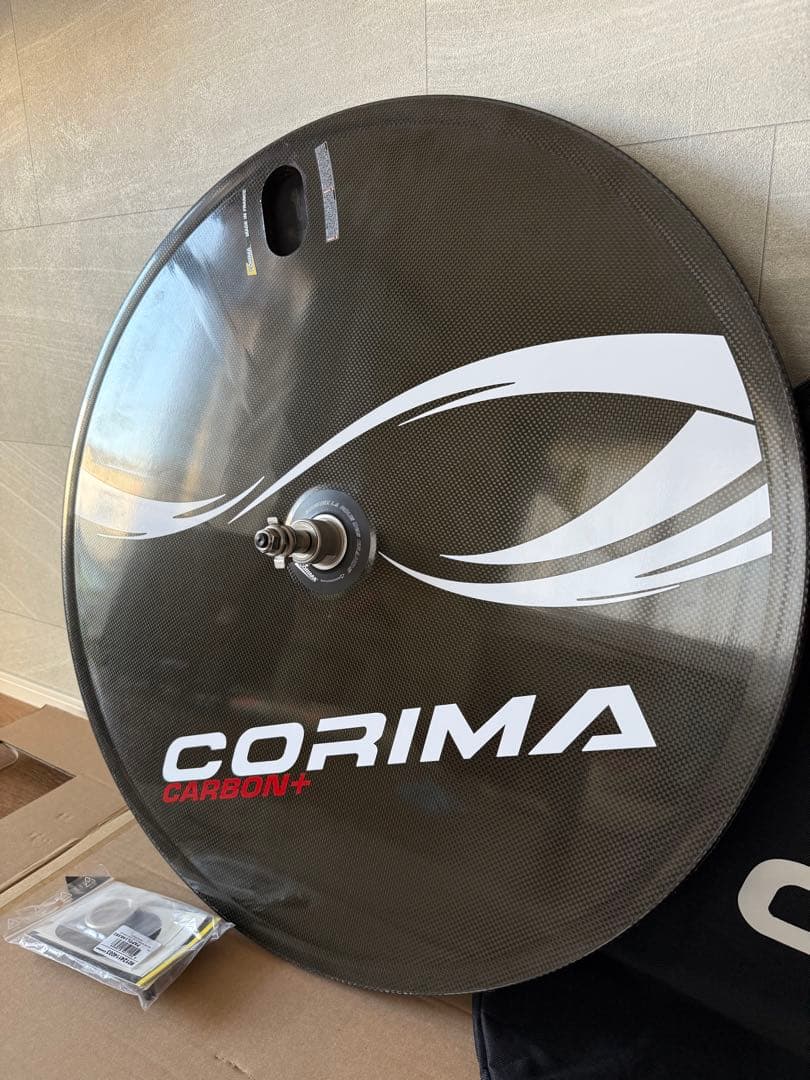 CORIMA C+ ディスクホイール 収納バッグ、ナット付き