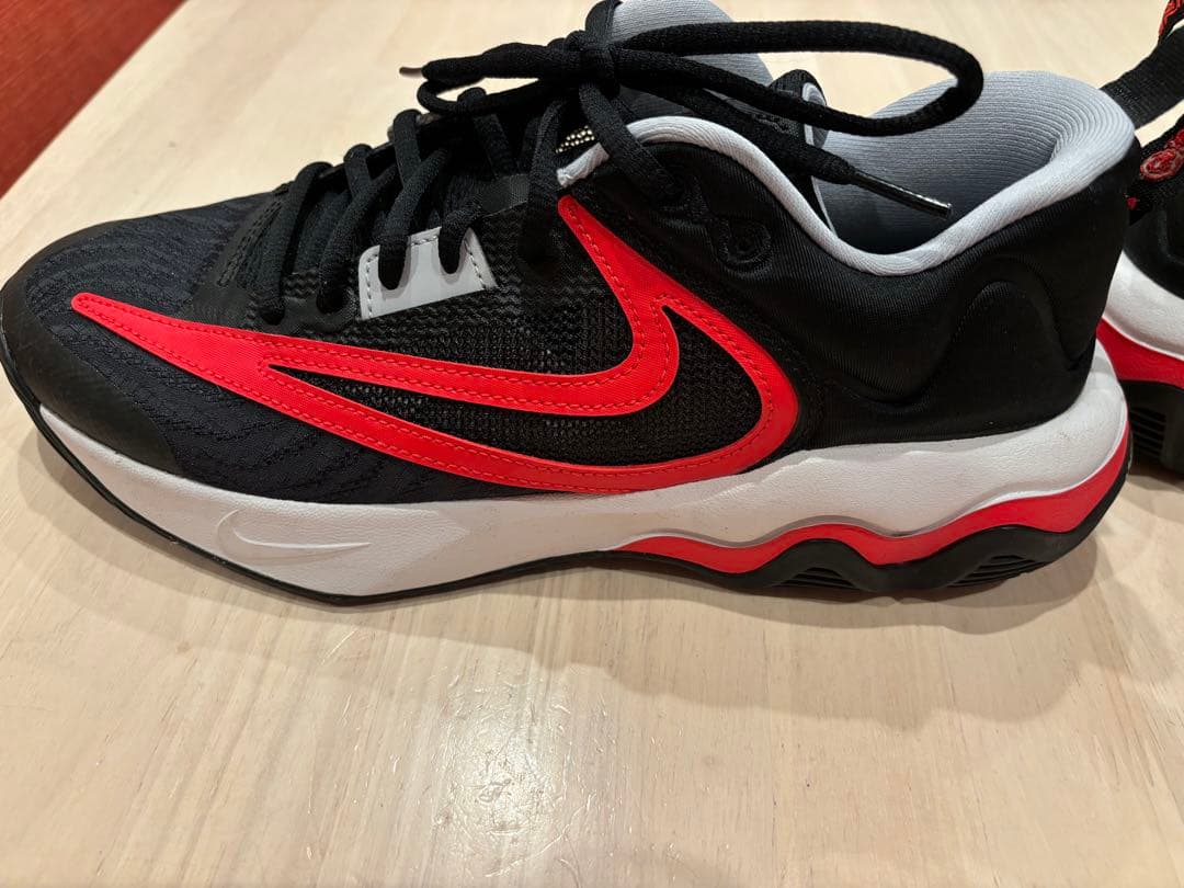 Nike GANNIS 黒/赤 シューズ
