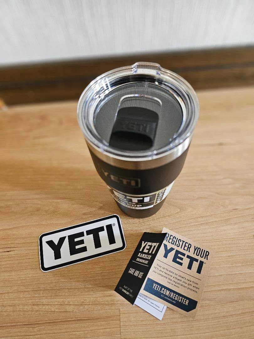 新品YETI Rambler 20 oz Cup ブラック