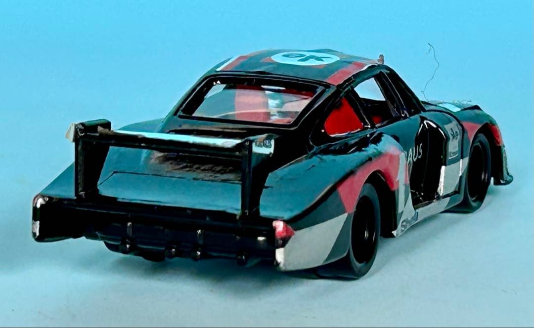 トミカ青箱F10 ポルシェ935-78 ターボ (シールの剥がれ有り)