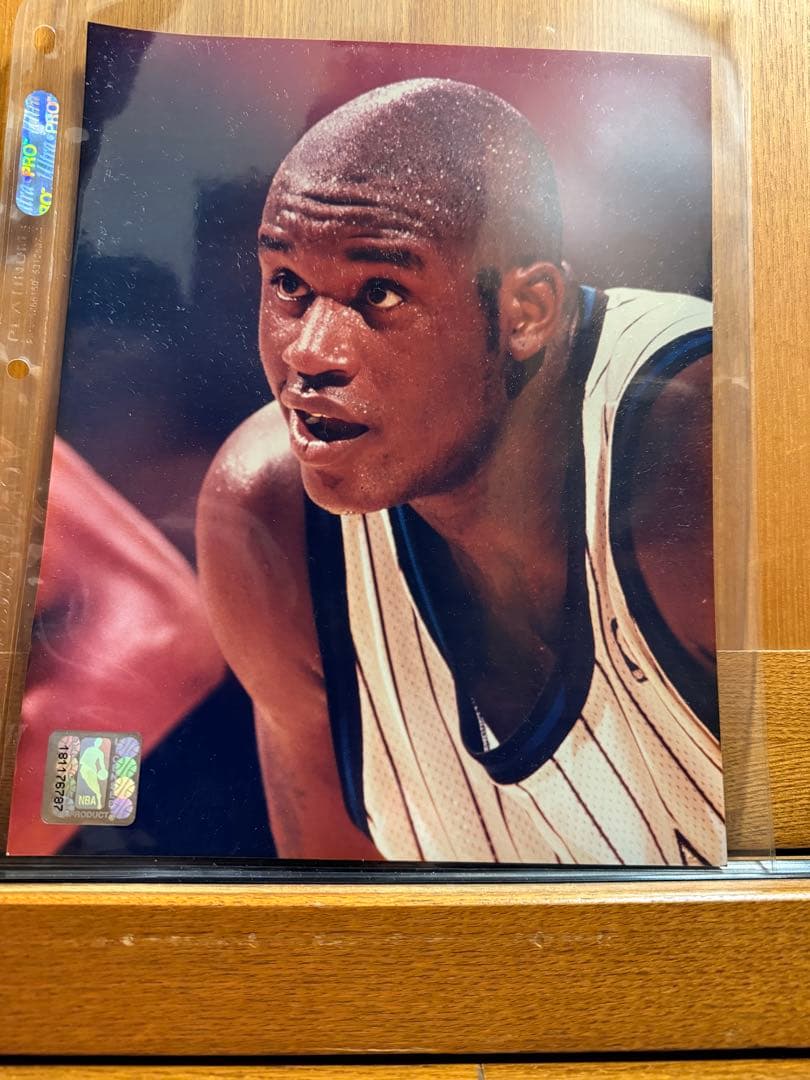【新品同様】NBA公式 8x10 シャキールオニール　フォト集