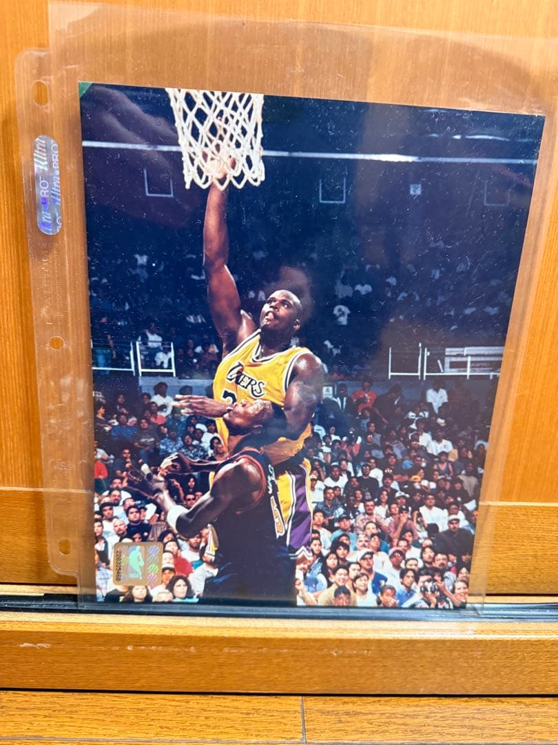 【新品同様】NBA公式 8x10 シャキールオニール　フォト集