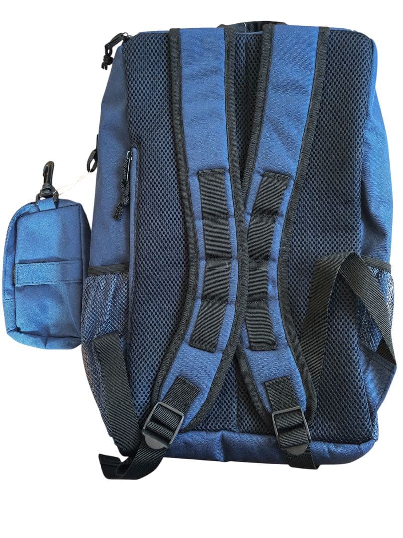 【新品】スティッチ スクエア リュック サック ネイビー ディズニー