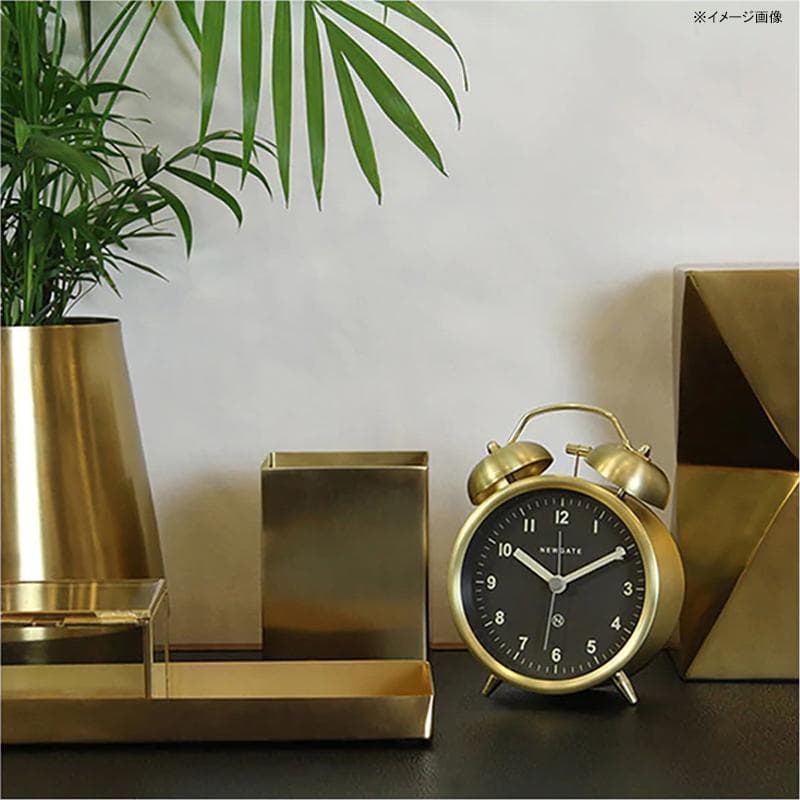 ニューゲート Twin Bell Alarm 目覚まし時計　ゴールド