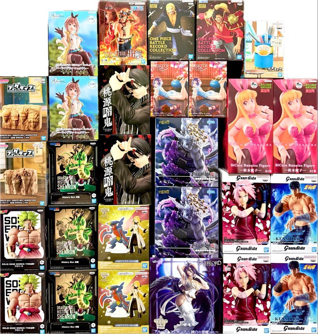 【最新フィギュア28点】呪術廻戦　ドラゴンボール　桃源暗鬼　ナルト　ワンピース