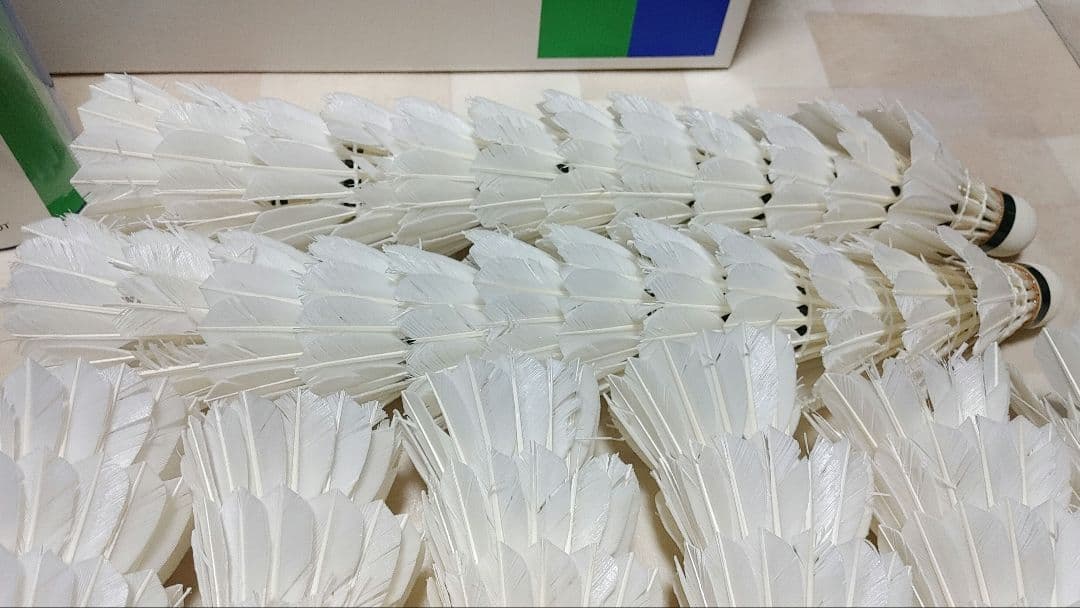 【中古】バドミントン用シャトル YONEX ニューオフィシャル 中古120個