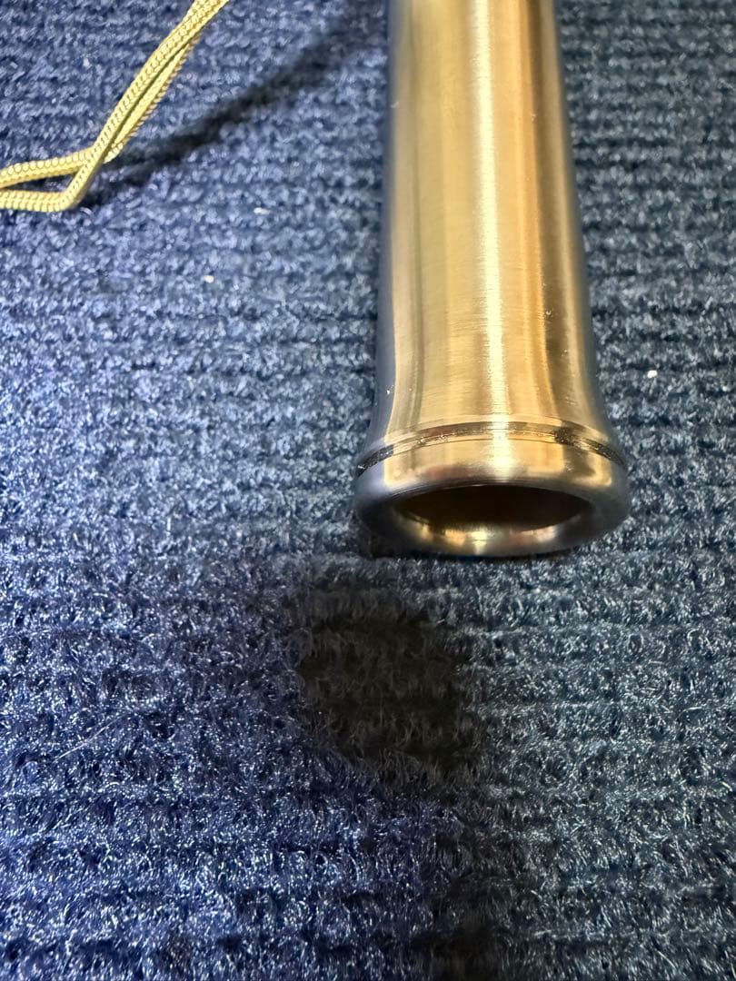 野良道具製作所 Ti-Blaster460 総チタン製 火吹き竹 専用桐箱入