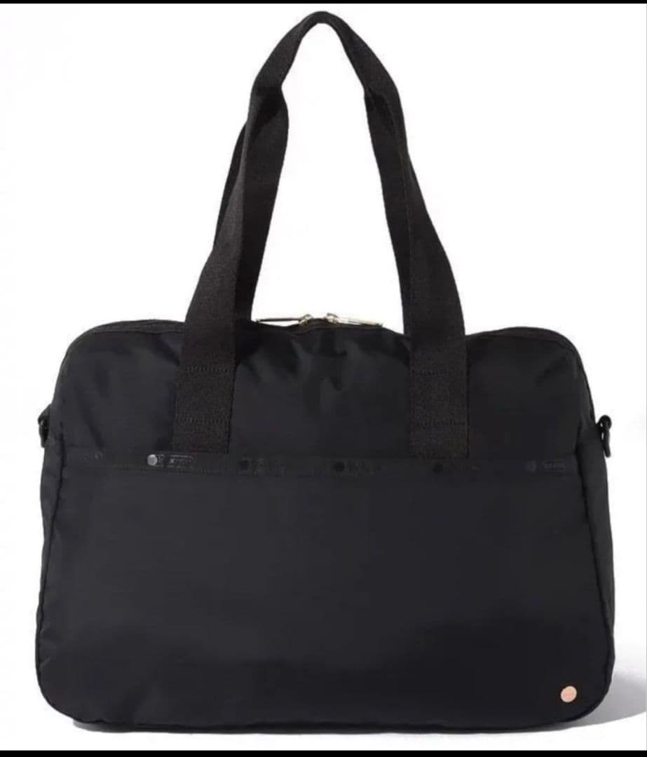 LeSportsac × Chacottコラボレッスンボストンバッグ黒旅行にも!
