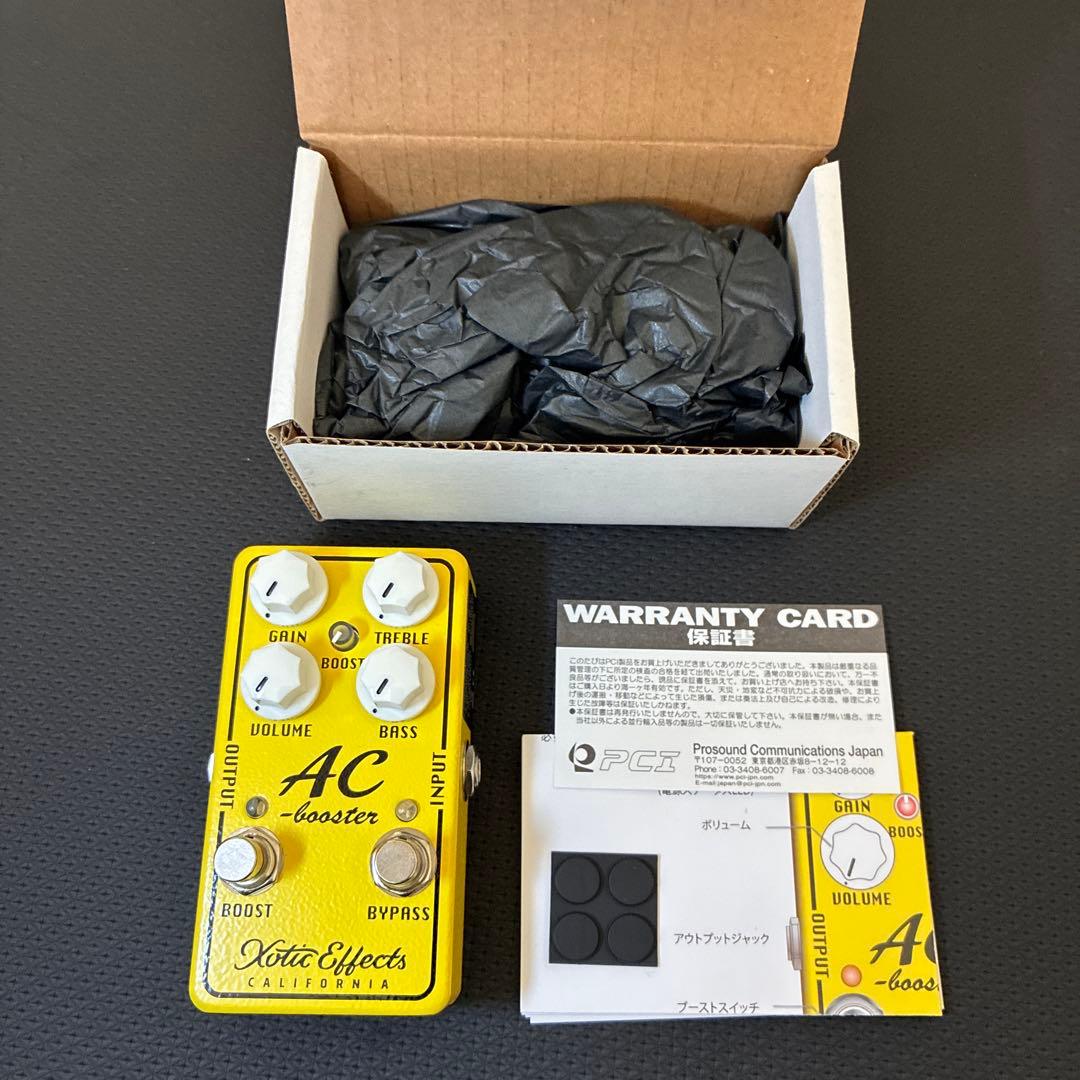 ギター Xotic Effects AC Booster V2