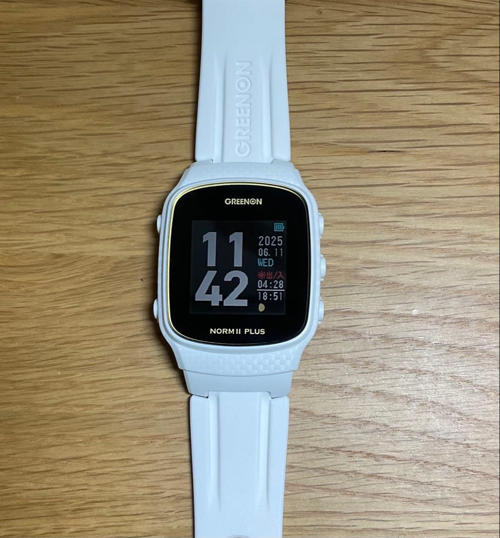 GREENON NORM 2 PLUS ホワイト GPSナビ　中古
