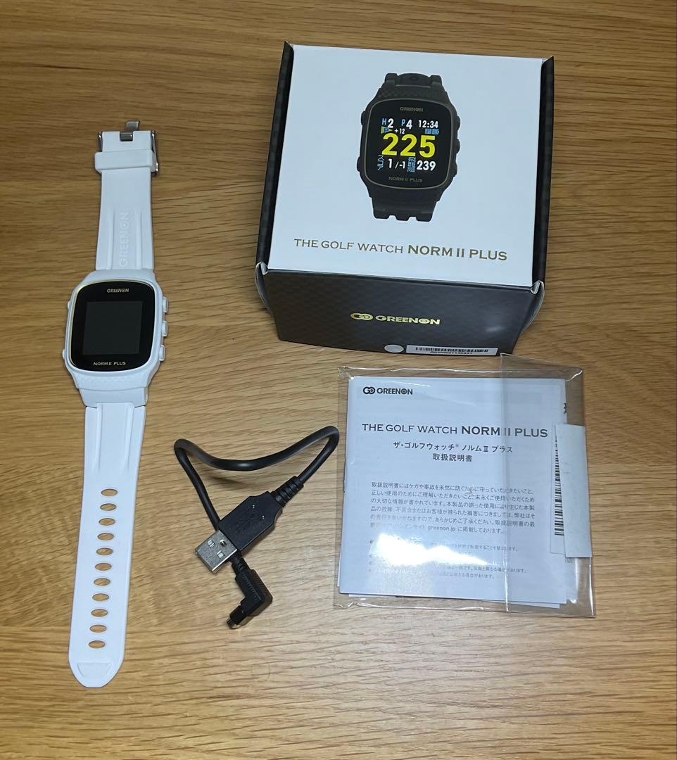 GREENON NORM 2 PLUS ホワイト GPSナビ　中古