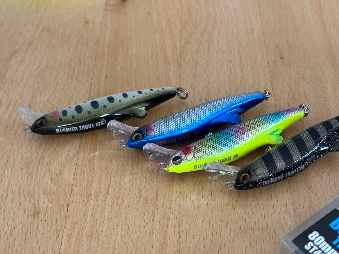 ボンバートラウト80S HS 5個セット ほぼ未使用品 サクラマス ルアー