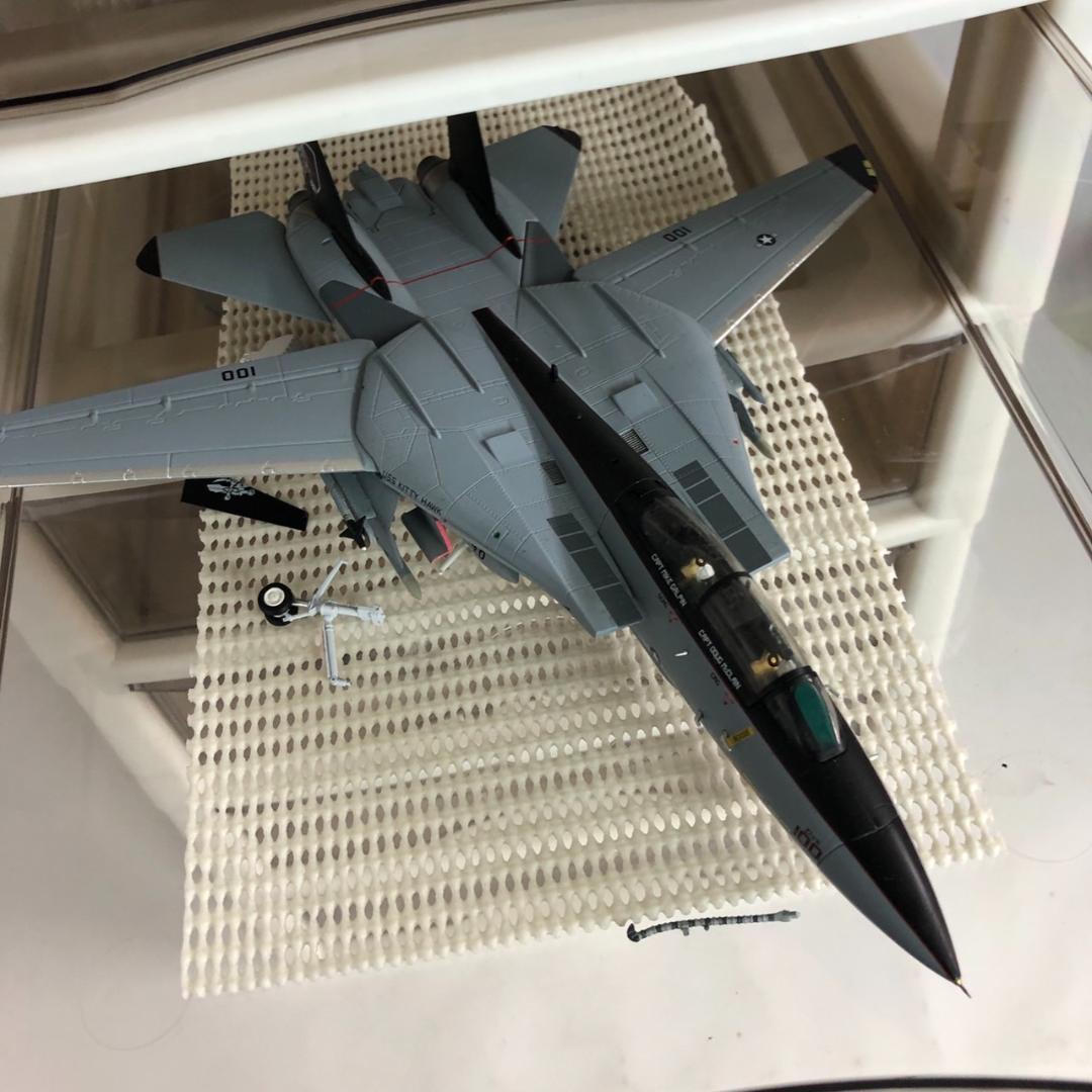 戦闘機 模型 F-35A F-14A F/A-18F 完成品 3機セット