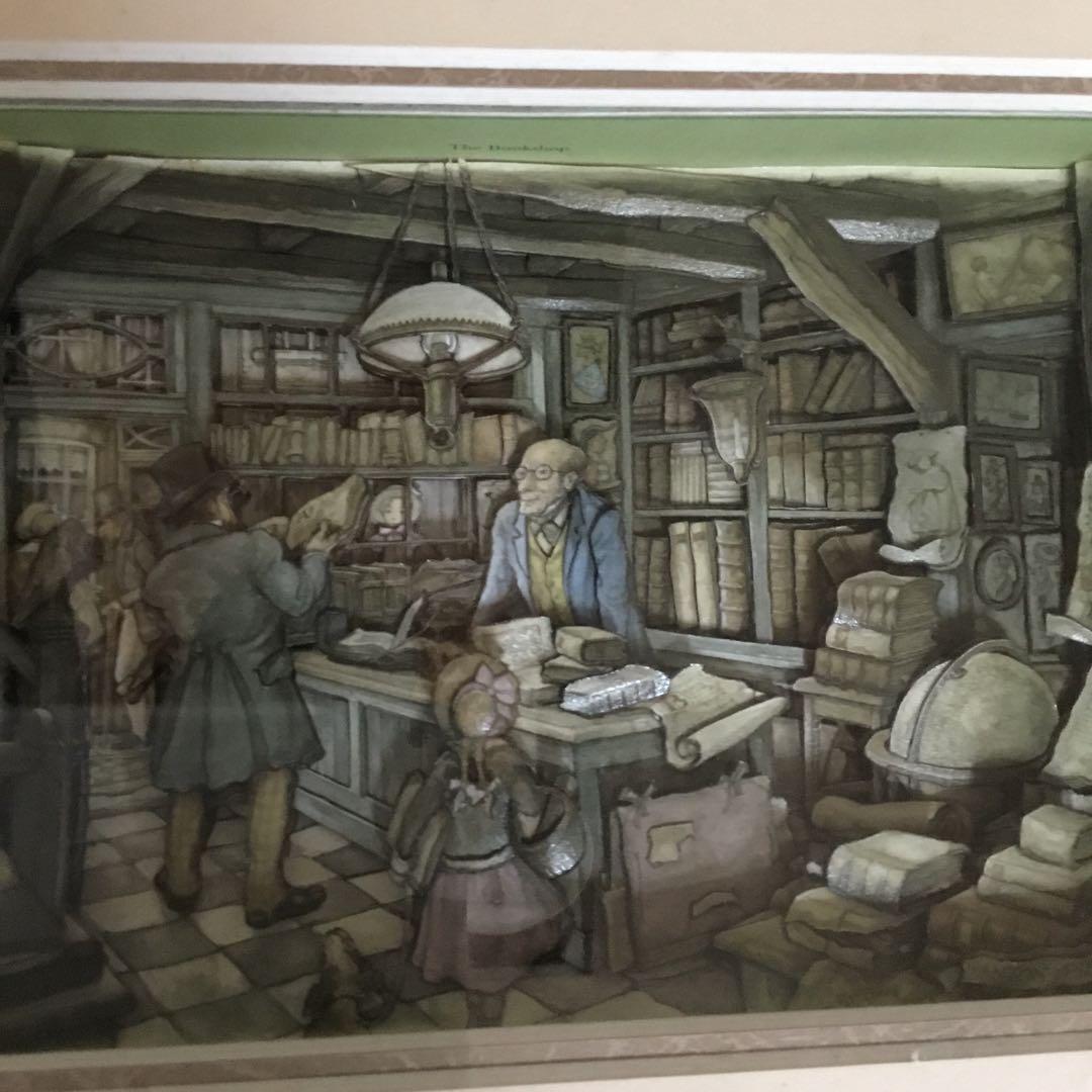 シャドウボックス作品(アントンピック　book shop)