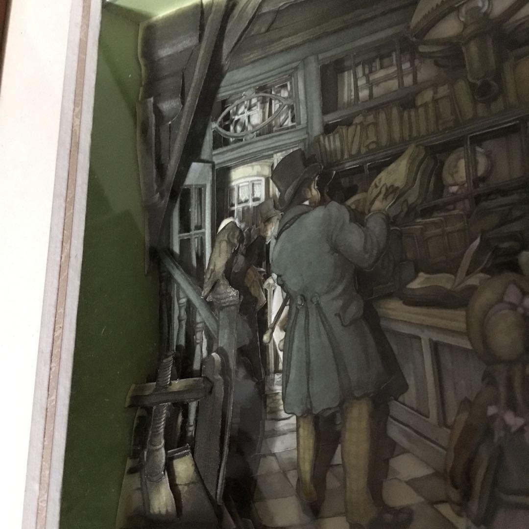 シャドウボックス作品(アントンピック　book shop)