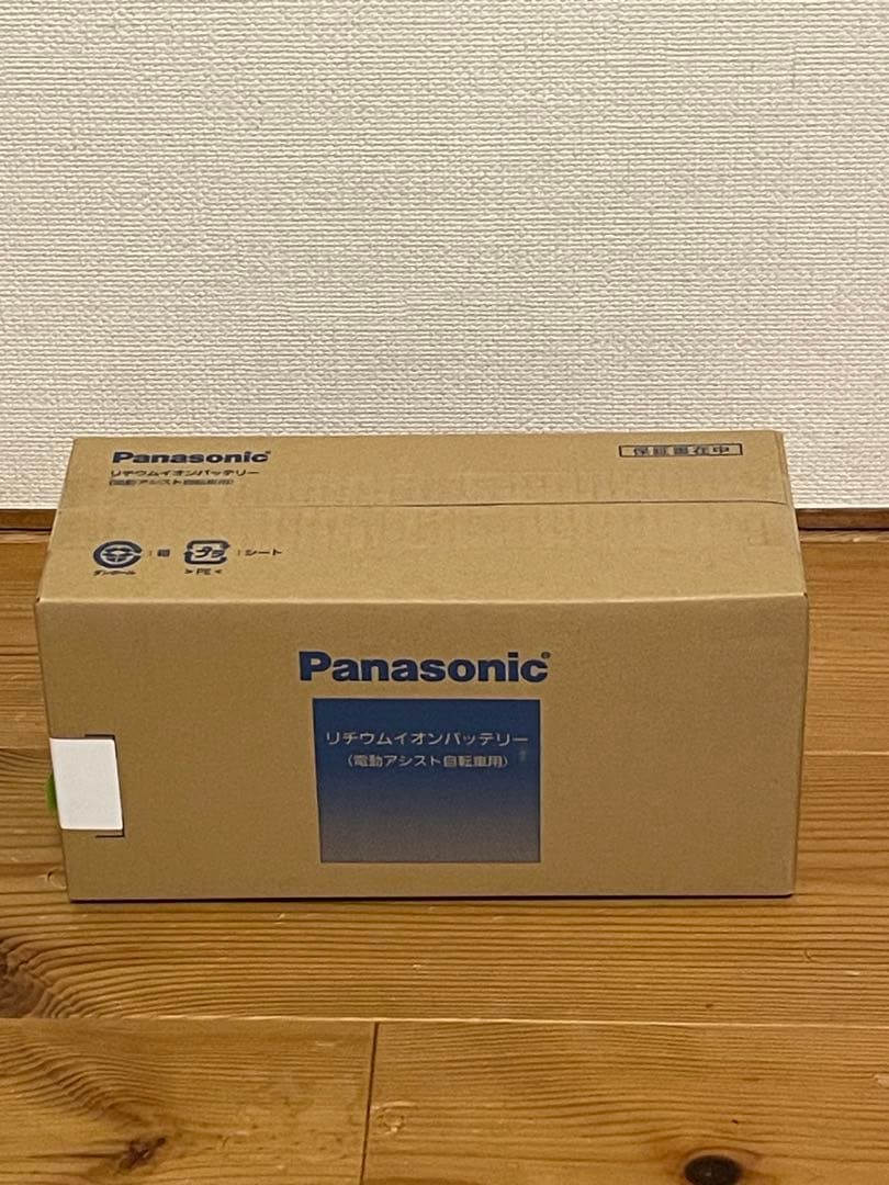 新品！未使用！！Panasonicリチウムイオンバッテリー NKY491B02B