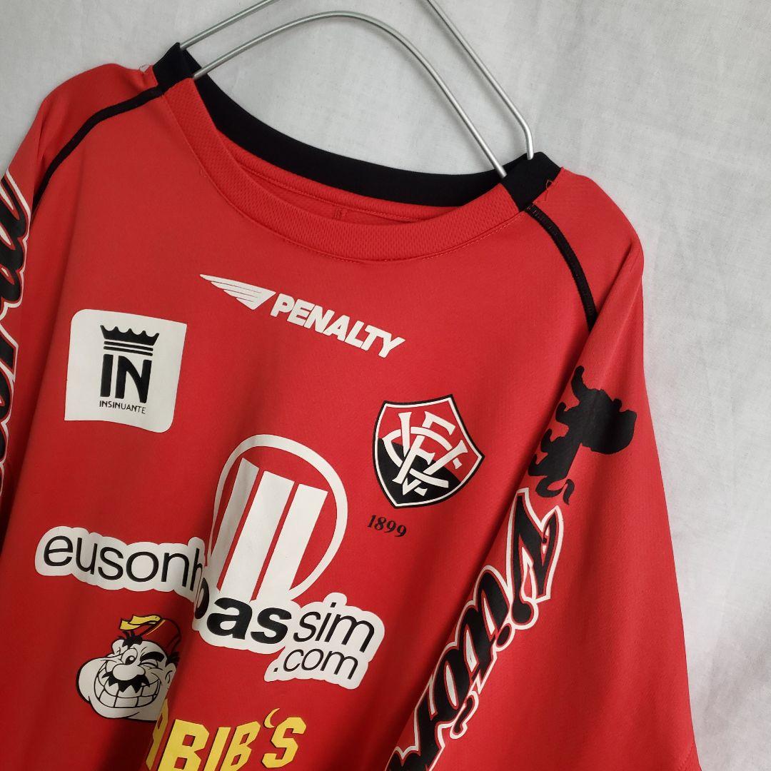 ペナルティ ECヴィトーリア サッカー フットサル 長袖トレーニングシャツ