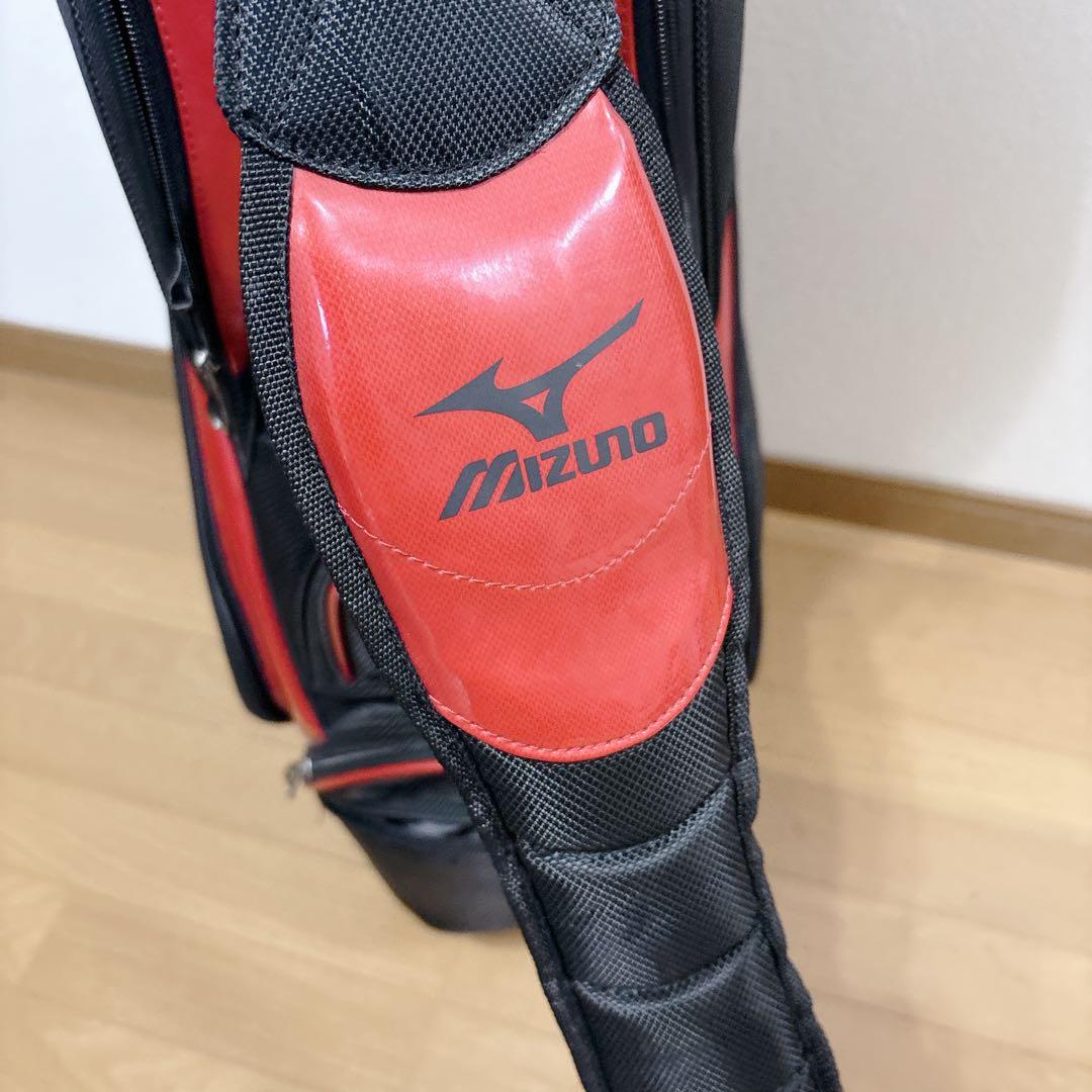 K469 MIZUNO ブラック キャディバッグ