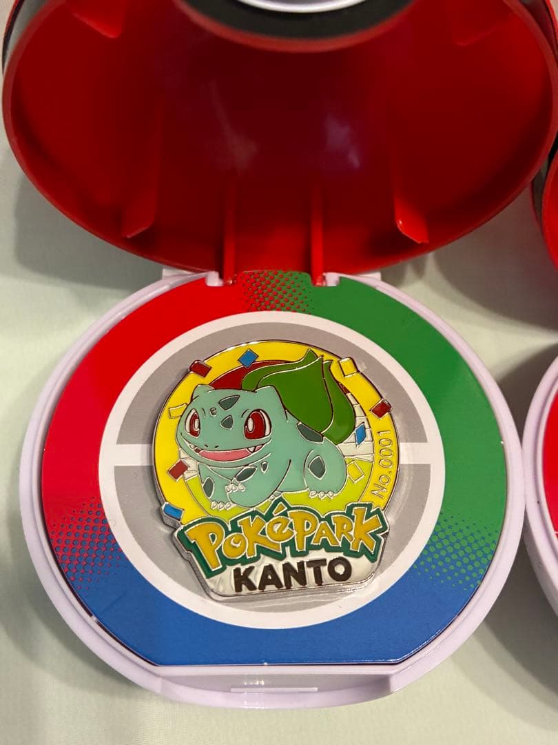 ポケパーク カントー ピンズ 3個セット