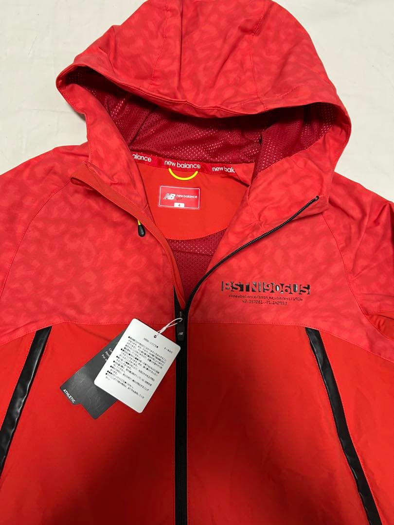 未使用品 ニューバランスゴルフ フルジップウインドフーディ男性用 4サイズ