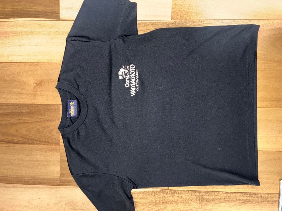 ゲ*ー様 ゲーリーヤマモト　ドライTシャツ　ブラック　バス釣り　フィッシングウェ