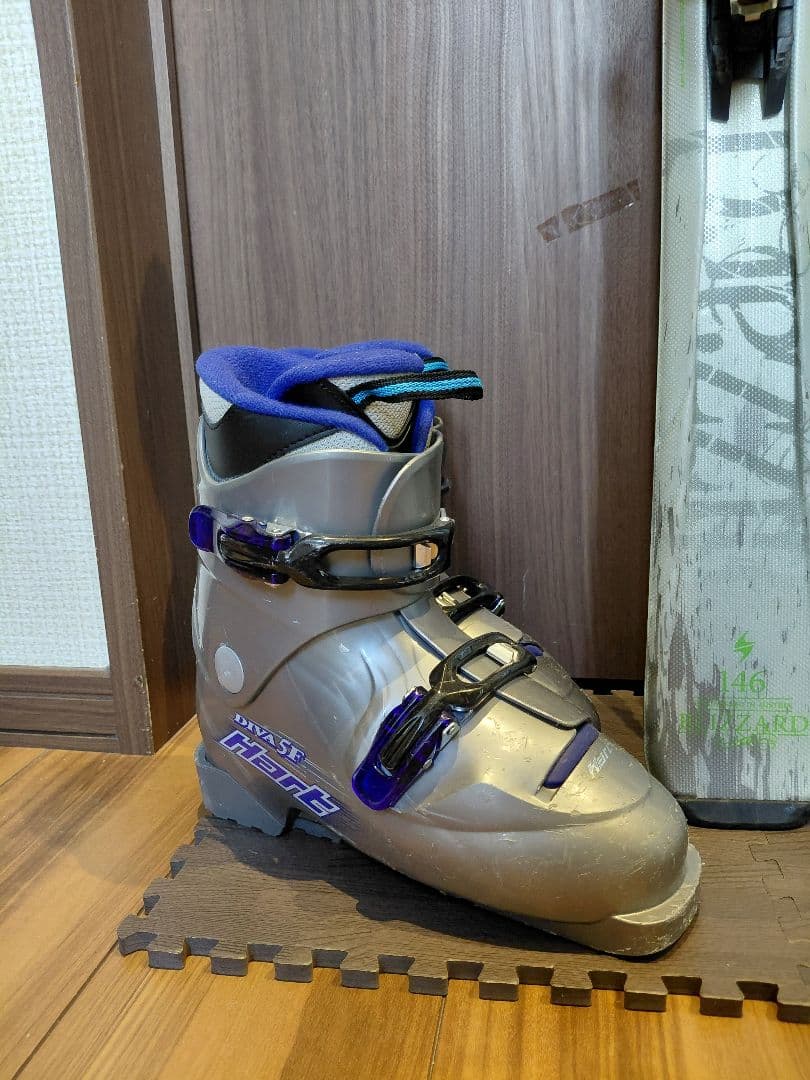 お得❗️BLIZZARD 学生・小柄な男女兼用/スキーセット・メンテ・WAX済✔
