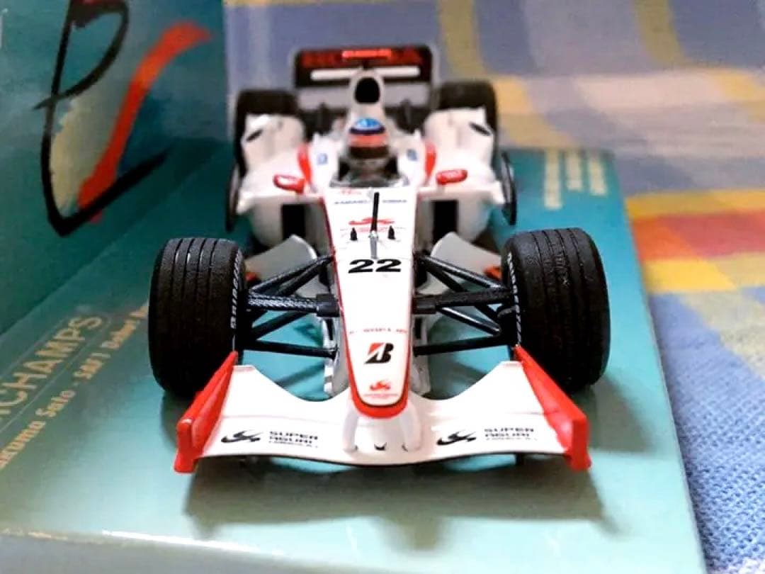 ミニチャンプス 1/43 TSC スーパーアグリ SA05・ホンダ 佐藤琢磨