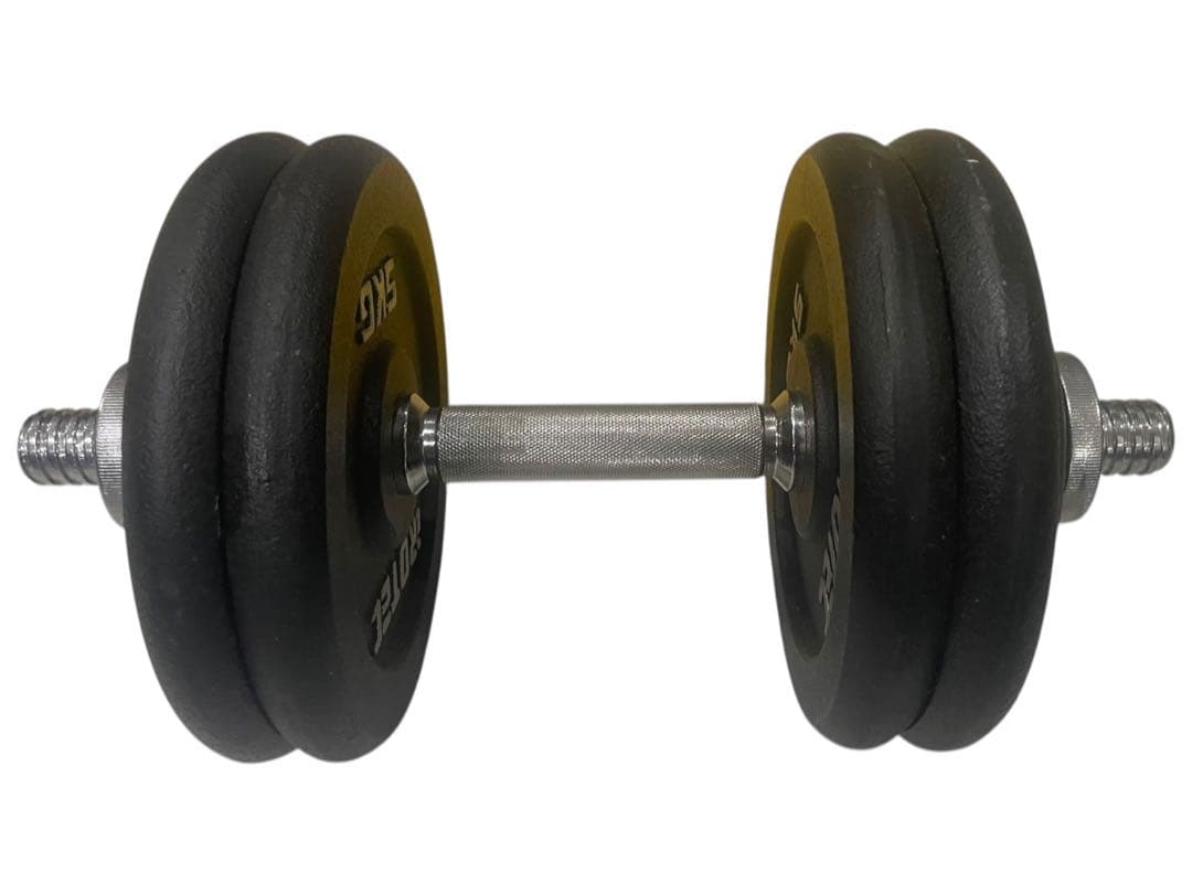★①IROTEC アイロテック アイアンダンベルセット 合計約25kg