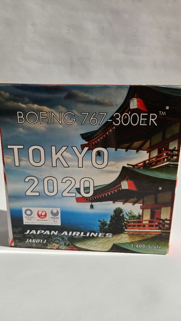 JAL 767-300ER 東京五輪　特別塗装1:400　Phoenix