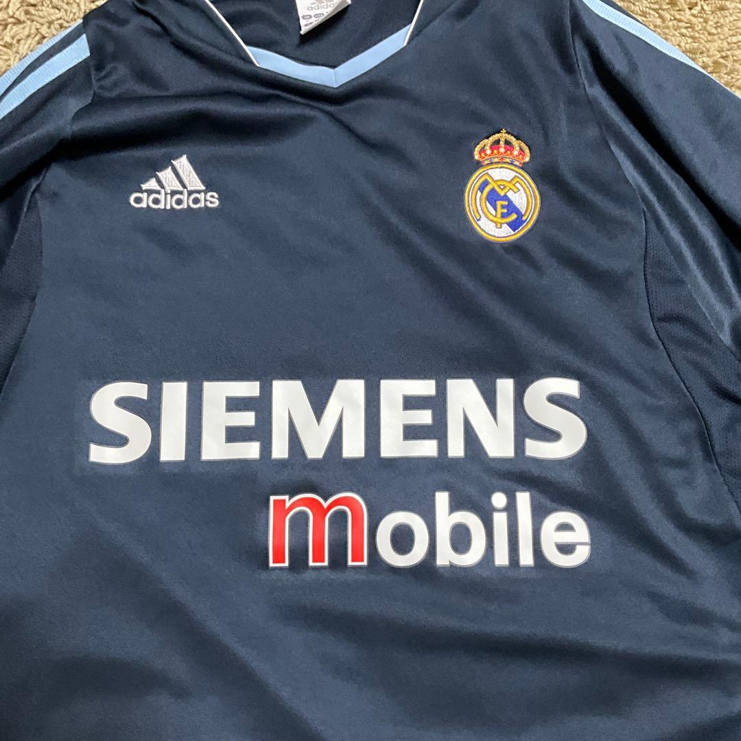 レアル・マドリード adidas シャツ SIEMENS Mobile