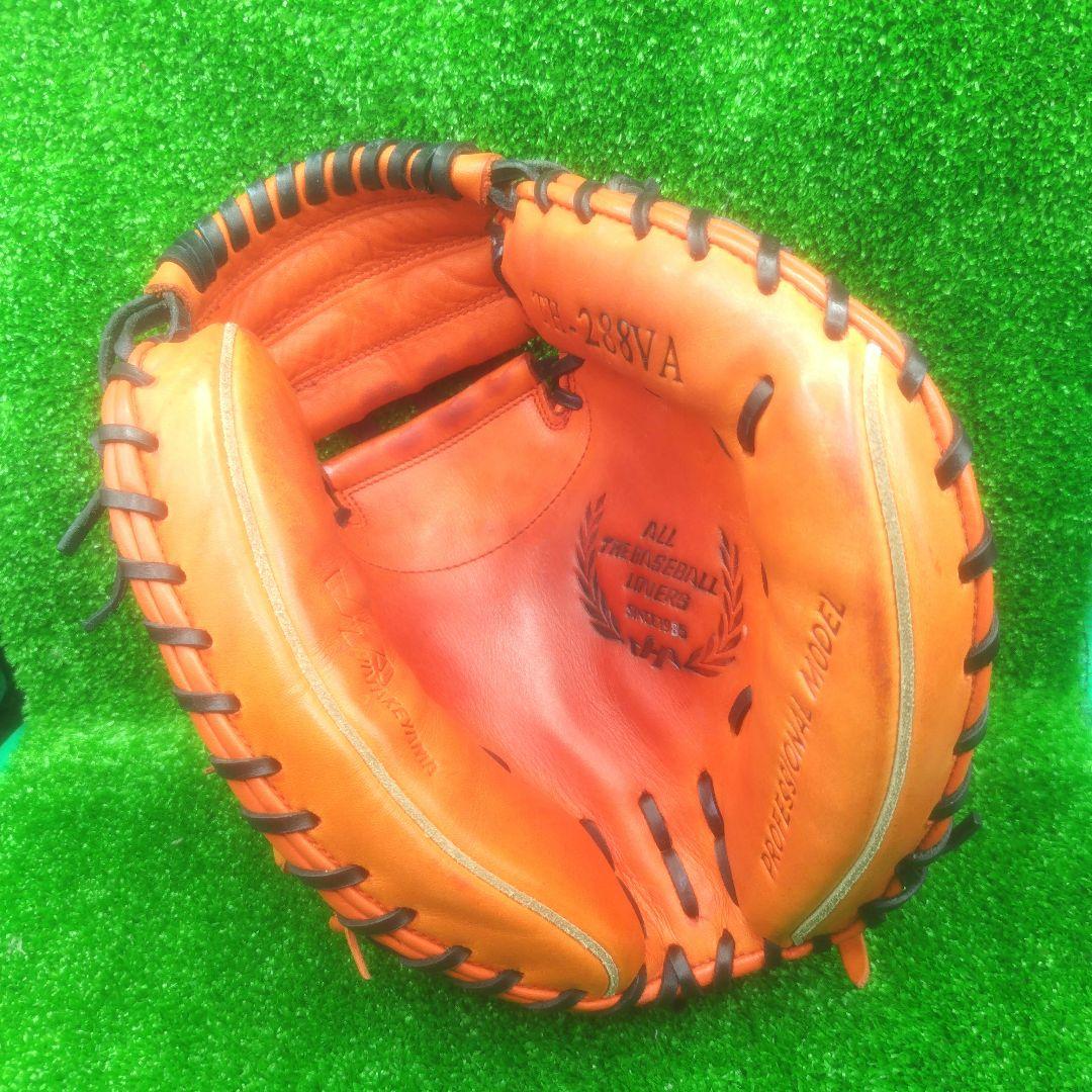 野球　一般軟式　キャッチャーミット　ハタケヤマ