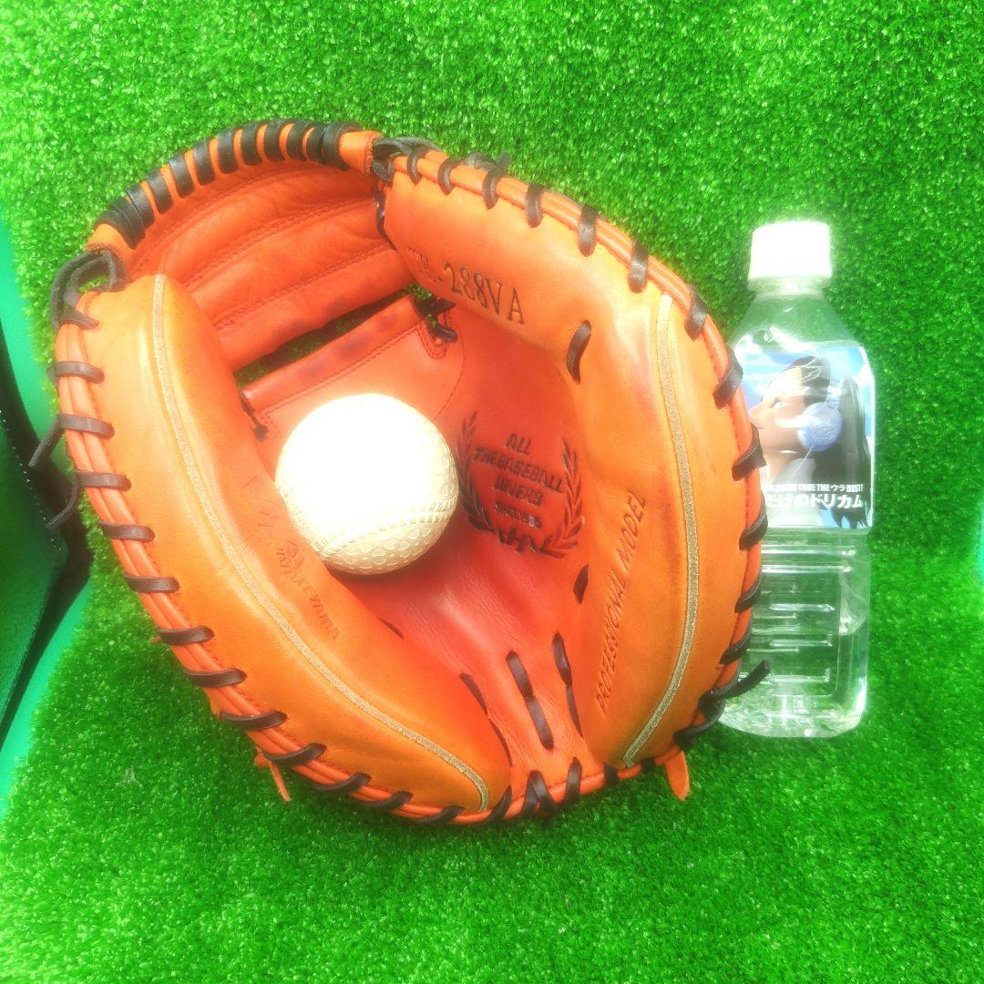 野球　一般軟式　キャッチャーミット　ハタケヤマ