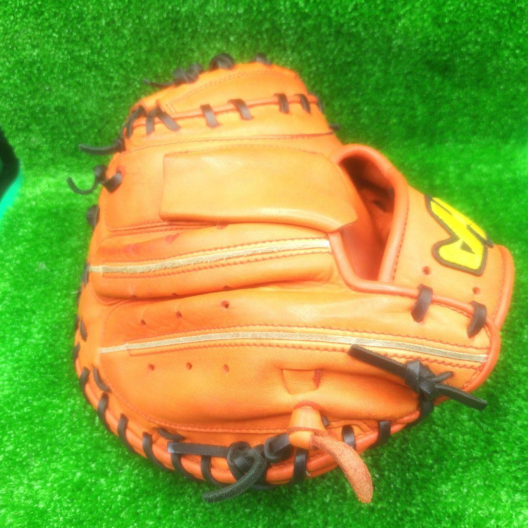 野球　一般軟式　キャッチャーミット　ハタケヤマ