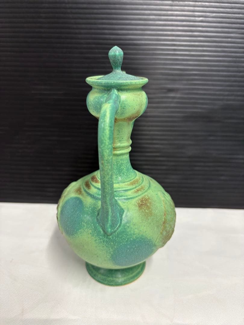 たち吉「創作陶器孔雀水指」