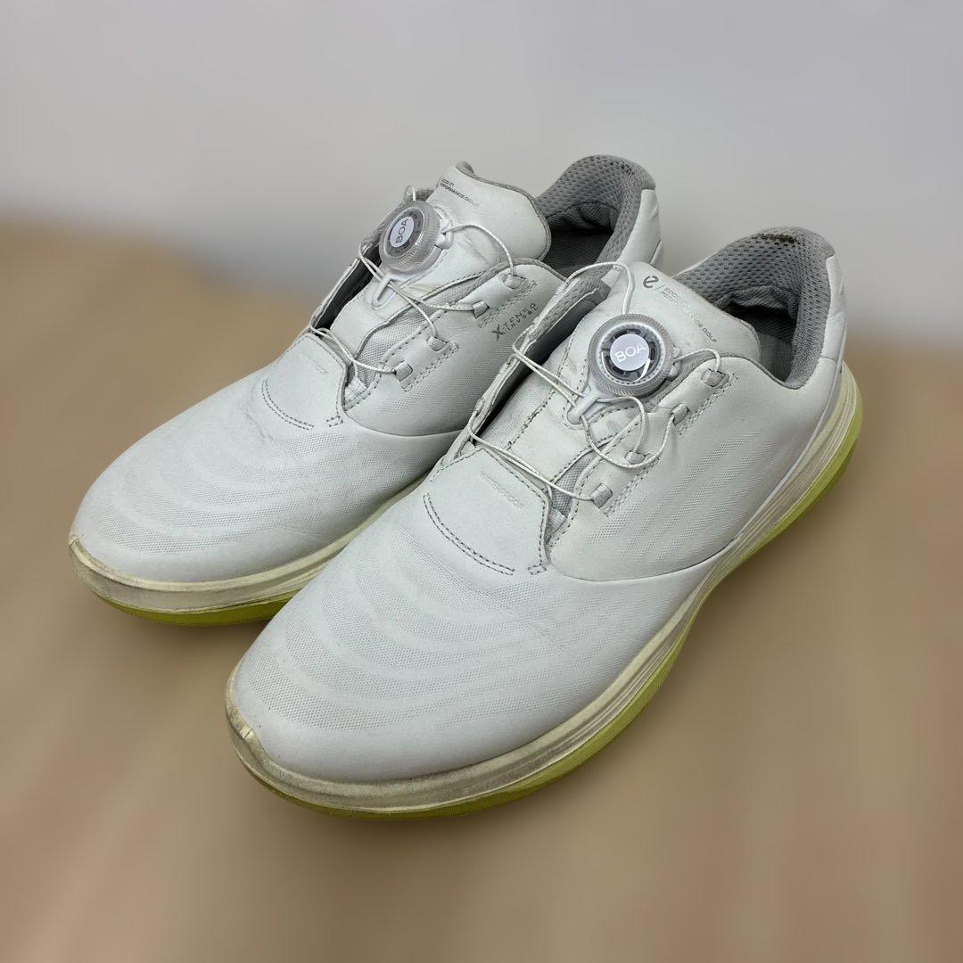 ecco Golf　LT1 BOA　ゴルフシューズ　ホワイトライム　42