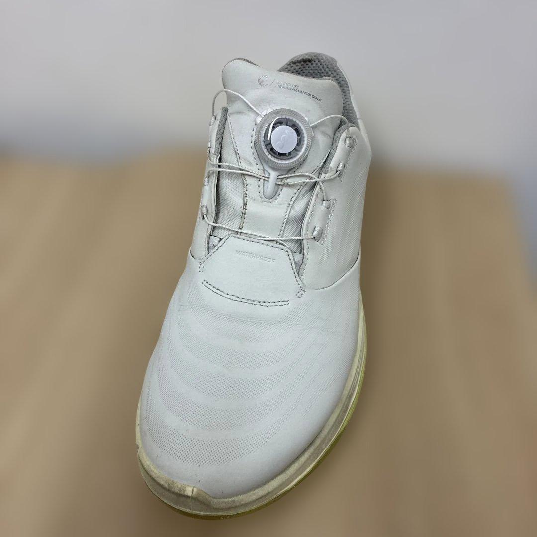 ecco Golf　LT1 BOA　ゴルフシューズ　ホワイトライム　42