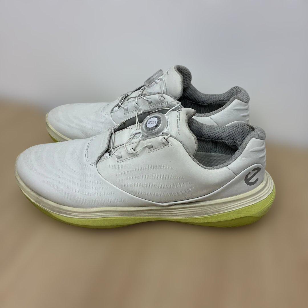 ecco Golf　LT1 BOA　ゴルフシューズ　ホワイトライム　42